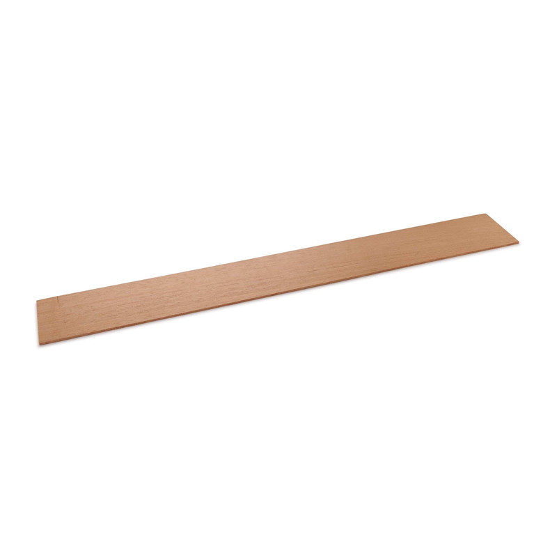 African Mahogany Dimensional Lumber - Thickness:1/8" - Width:3" - Length:24"